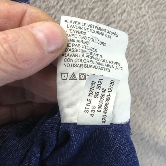 Under Armour Playoff Polo HeatGear Mens Shirt Large Loose Fit Blue Lightweight - Picture 8 of 10